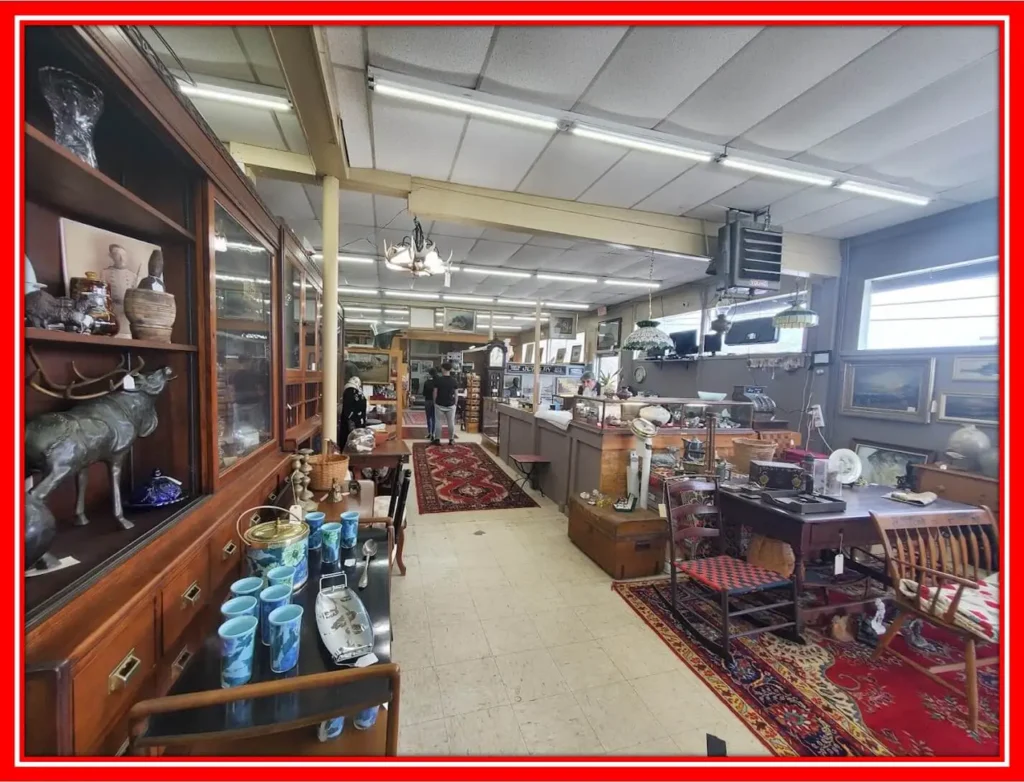 Central Maine Antique Mall interior 2
