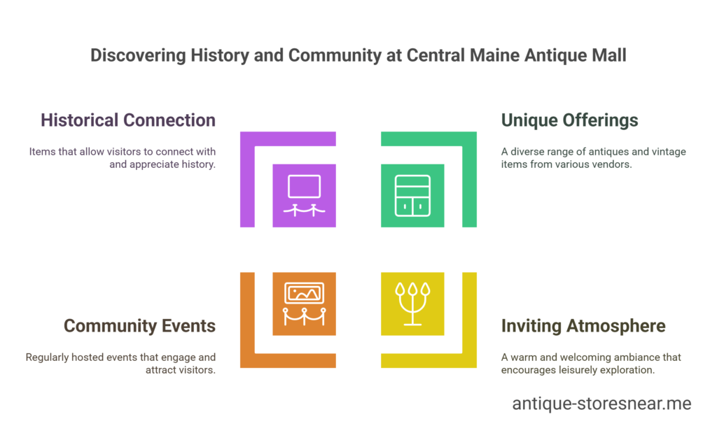 Central Maine Antique Mall infographics 