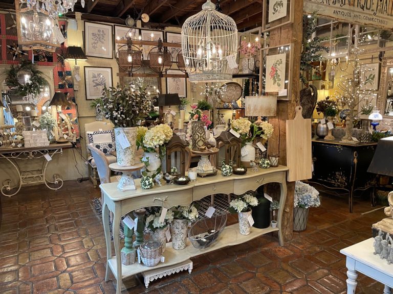 junk in the trunk vintage market antiques and vintage decor display at westworld scottsdale