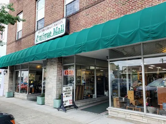 South Charleston Antique Mall exterior storefront in South Charleston, West Virginia