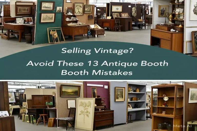 Avoid These 13 Antique Booth Mistakes