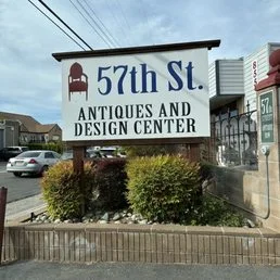Exterior view of 57th Street Antique Mall, a multi-dealer antique mall in East Sacramento, California